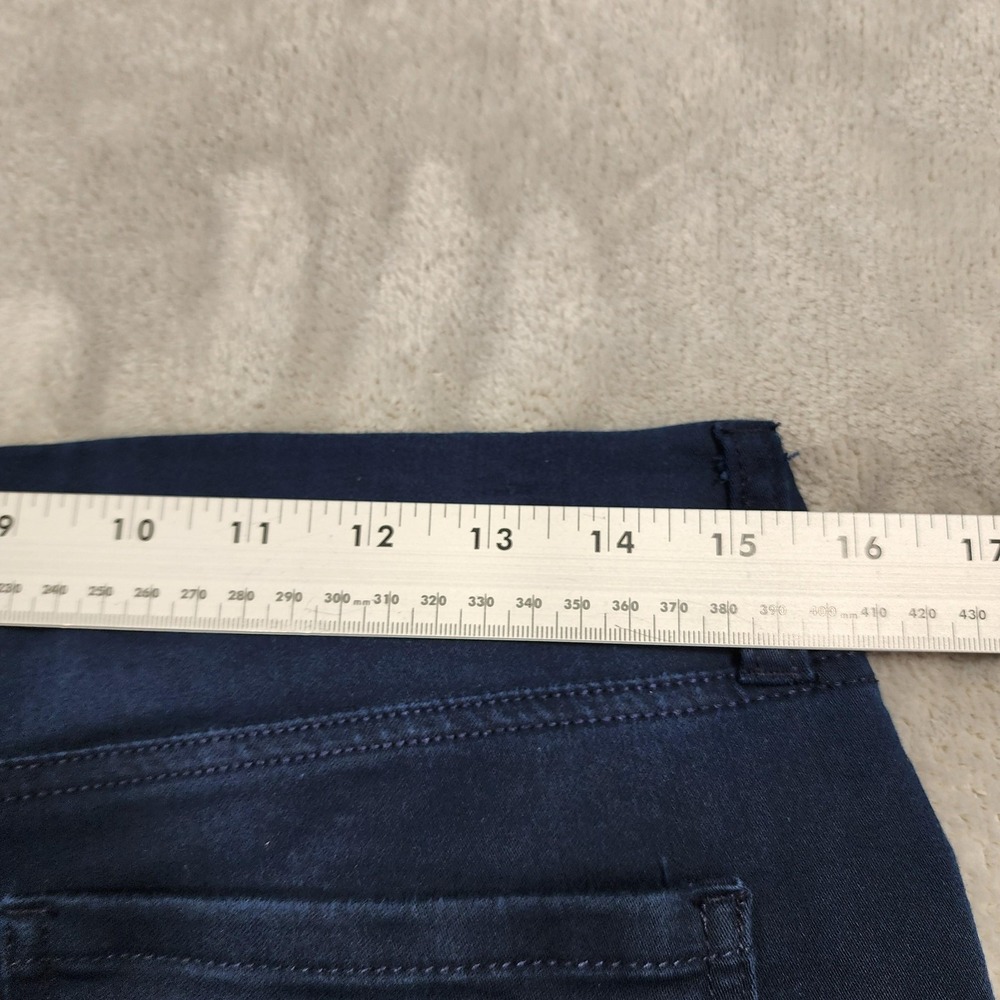 Style & Co Jeans Womens 8 Blue‎ Mid Rise Skinny Slim Ankle Stretch Denim Casual - Picture 8 of 12
